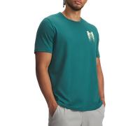 UNDER ARMOUR Blur Logo T-Shirt Herren 338 - rack green/fade green S