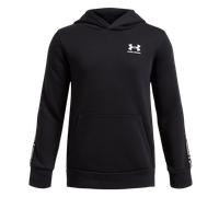 Under Armour Icon Fleece Taping Hoodie Schwarz 14-16 Years Junge