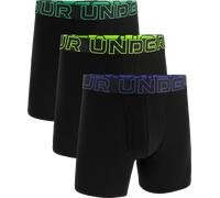 Boxershorts Under Armour M UA Perf Cotton 6in-BLK 1383889-002 Größe S