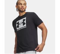 Under Armour T-shirt Für Männer Mann Unter Abc Camo Boxed Logo Ss Schwarz M