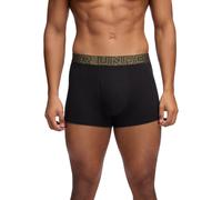 3er Pack UNDER ARMOUR Performance Cotton Solid 3" Boxershorts Herren 968 - black w/marine od M