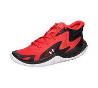 Under Armour Basketballschuhe Jet '25 – atmungsaktiv & leicht, gepolstert – Rot/Schwarz/Weiß Gr. 42