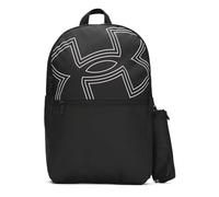 Under Armour Unisex Essential Printed Rucksack, Rucksack mit großem Hauptfach, robuster Laptop Rucksack für bis zu 16 Zoll Laptops,Black/Black/White,OSFM