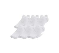 Under Armour Unisex Füßlinge Essential No Show 6er-Pack 1382611-100 31.5-36.5 White