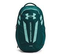 Under Armour Unisex Hustle 5.0 Rucksack, (449) Hydro Teal/Weiß, One Size, Hustle 5.0 Rucksack