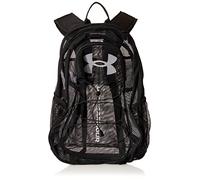 Under Armour Rucksack Hustle Netz – Unisex, Schwarz/Weiß, One Size