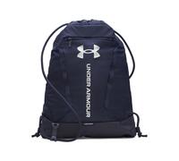 UNDER ARMOUR Hustle Turnbeutel 410 - midnight navy/midnight navy/metallic silver