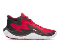 Under Armour Basketballschuhe Jet '25 – atmungsaktiv & leicht, gepolstert – Rot/Schwarz/Weiß Gr. 42