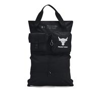 Under Armour Unisex Project Rock Gym Sack, (001) Schwarz/Grau, Einheitsgröße