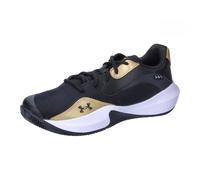 UNDER ARMOUR Lockdown 7 Low Basketballschuhe 001 - black/metallic gold/black 40