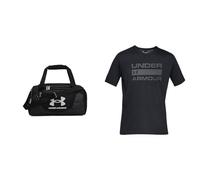 Under Armour Unisex UA Undeniable 5.0 Duffle XS Backpack & Herren UA Team Issue Wordmark, atmungsaktives Sportshirt, kurzärmliges und Komfortables Funktionsshirt mit Loser Passform