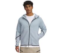 Under Armour Unstoppable Fleece-Hoodie mit durchgehendem Reißverschluss für Herren, (465) Harbor Blue/Black, XX-Large