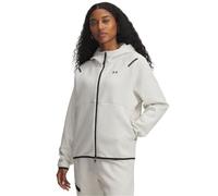 Under Armour Kapuzenjacke Unstoppable Fleece Damen Weiß/Schwarz Größe L