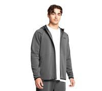 Under Armour Unstoppable Fleece Kapuzenjacke Grauschwarz, M Herren