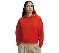 UNDER ARMOUR Unstoppable Texture Hoodie Damen 842 - surplus orange/surplus orange XS