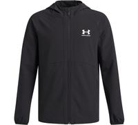 Under Armour Vibe Woven Windbreaker Kinder 137-149 M Schwarz