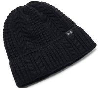 Under Armour Beanie Halftime Zopfmuster Schwarz