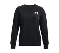 Under Armour Womens Fleece Tops Women's Ua Essential Fleece Crew, Black, 1373032-001, XL