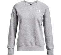 Under Armour Womens Fleece Tops Women's Ua Essential Fleece Crew, Mod Gray Light Heather, 1373032-011, SM