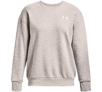 Under Armour Essential Fleece Crew Damen Sweatshirt, schwarz MD
