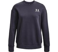 Under Armour Damen-Sweatshirt Essential Fleece Crew (1373032) L 558 Tempered Steel