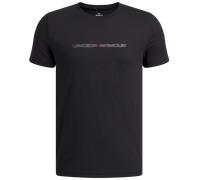 Under Armour Wordmark Blur T-Shirt S schwarz