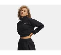 UnderArmour Rival Fleece Script Oberteil mit ½-Zip für Damen M