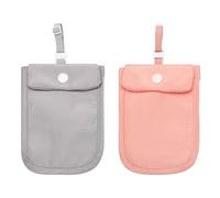 Undercover Bra Wallet - Nylon Damen Klapptasche für waschbare Unterwäsche, kleine Aufbewahrungstasche für Reisen | Leichte Geldbörse, Schlüsselanhänger, passend für die meisten Größen