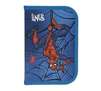 Undercover Federmappe Spider-Man Jungen - Personalisiert mit Namen - Gefüllte Federtasche mit Inhalt Kinder Schule