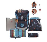 Undercover GmbH DerDieDas Schulranzen Set ErgoFlex Easy, Schulranzen Set, 5tlg, Ninja Fighter