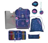 Undercover GmbH DerDieDas Schulranzen Set ErgoFlex Tiny, Schulranzen Set, 5tlg, Deep Ocean