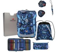 Undercover GmbH Schulranzen-Set DerDieDas ErgoFlex Easy "Dark Dragon", 5-tlg.