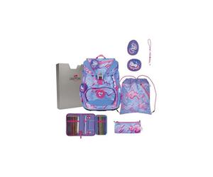 Undercover GmbH Schulranzen-Set DerDieDas ErgoFlex LIGHT SUPERFLASH "Magic Unicorn", 5-tlg