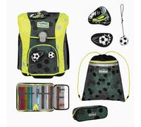 Undercover GmbH Scout Schulranzen Set Micro Superflash Extreme, Schulranzen Set, 4tlg, Soccers Star