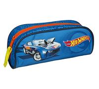 Undercover Hot Wheels Schlamperetui - Federmäppchen für die Schule - Stylisches Etui mit Hot Wheels Motiv - Schlampermäppchen für Teenager - ideal für den Schulanfang - Mattel Fanartikel