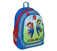 Super Mario Mario und Luigi Schulrucksack Rucksack multicolor