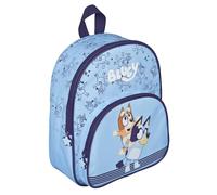 Undercover - Kinderrucksack Bluey - mit Vortasche - für Kindergarten, Freizeit und Reisen - für Kinder ab 4 Jahren