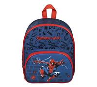 Undercover Rucksack mit Vortasche blau/rot - Spider-Man