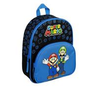 Undercover Rucksack Super Mario mit Vortasche Unisex-Kinder Blau