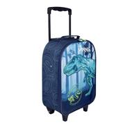 Undercover Koffer Kinder Jurassic World Dinosaurier, Personalisiert mit Name, Trolley Kindergepäck Jungen, Handgepäck Reisekoffer