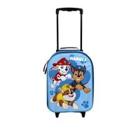 Undercover Koffer Kinder Paw Patrol, Personalisiert mit Name, Paw Patrol Hunde Trolley Mädchen Jungen, Handgepäck Reisekoffer
