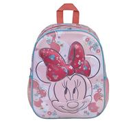 Undercover - Minnie Mouse 3D Rucksack - Kinderrucksack mit Minnie Motiv - Verstellbare Schultergurte - Mit seitlichen Netztaschen - ab 4 Jahren