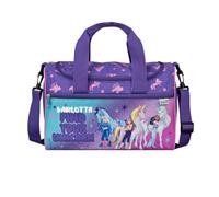 Undercover Personalisierte Sporttasche Kinder Unicorn Academy mit Namen, Trainingstasche Mädchen Einhorn Fanartikel, Reisetasche Schwimmtasche