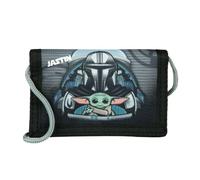Undercover Personalisierter Geldbeutel Star Wars mit Namen, Kinder Brustbeutel Jungen, Portemonnaie zum Umhängen, Geschenk Einschulung Kindergeburtstag