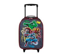 Undercover Personalisierter Koffer Kinder Marvel Avengers mit Name, Trolley Kindergepäck Jungen