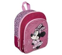 Undercover Rucksack mit Vortasche und gepolsterten Schultergurten, Maße ca. 31 x 25 x 10 cm, Motiv: Minnie Mouse