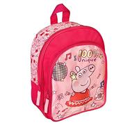 Undercover Rucksack Peppa Pig 'Peppa Wutz' mit Vortasche, gepolsterte Träger, 31×25×10 cm Pink