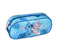 Undercover Schlampermäppchen Disney Stitch - Personalisiert mit Namen - Federmappe Schule Kinder Mädchen