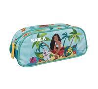 Undercover Schlampermappe Disney Vaiana - Personalisiert mit Name - Federmappe Schüleretui Schulanfang Kinder - türkis