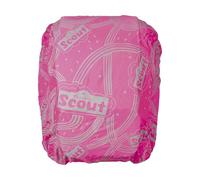 Undercover Scout Regenhülle für Schulranzen, Neon Safety Cape, Pink, mit Gummizug, Reflektierend